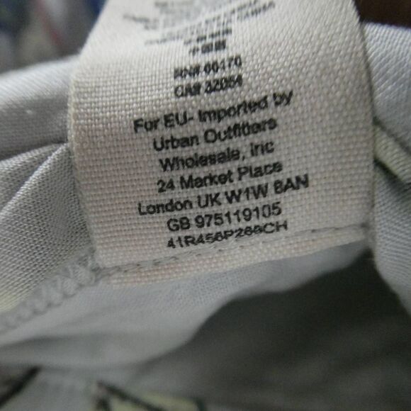 Free People Aurora High Rise Wide Leg Floral Pants Boho Festival Side Zip Size 4 - Picture 7 of 7